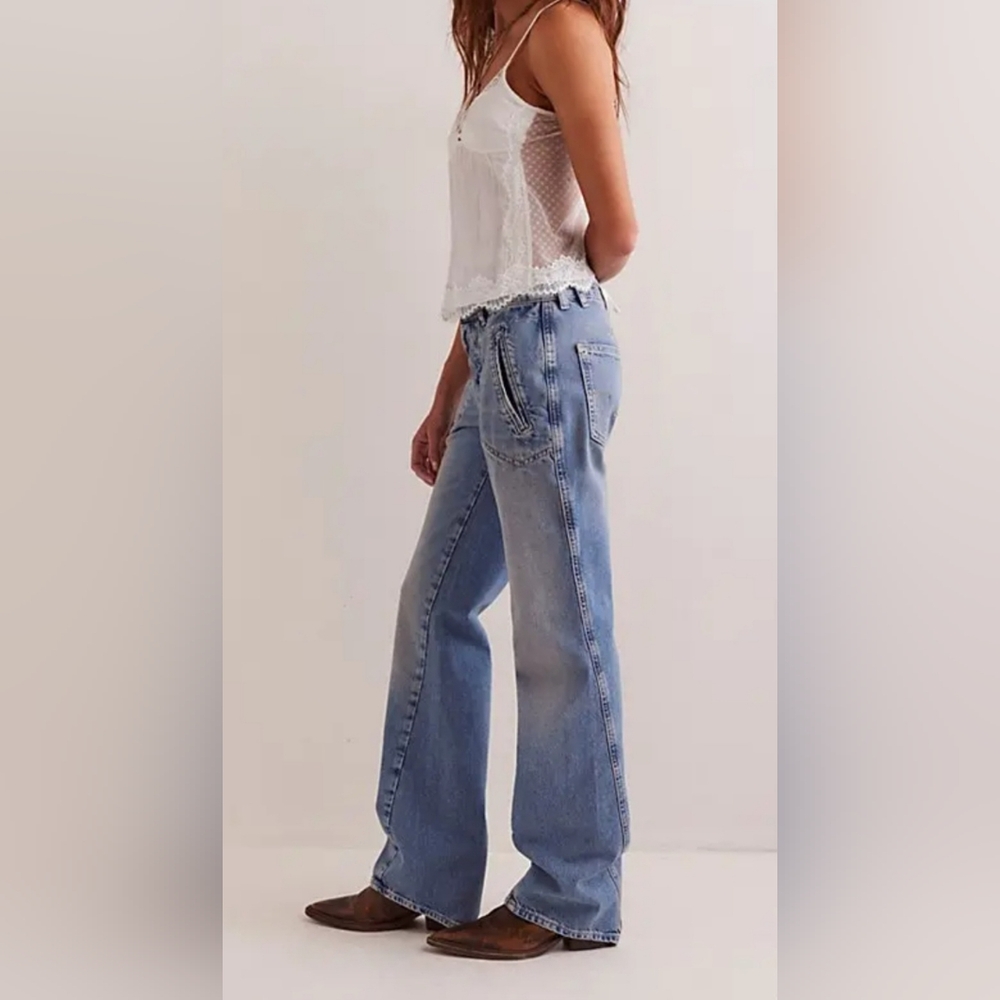 We The Free - Carnivale Bootcut Jeans - Whiskey - Picture 3 of 5